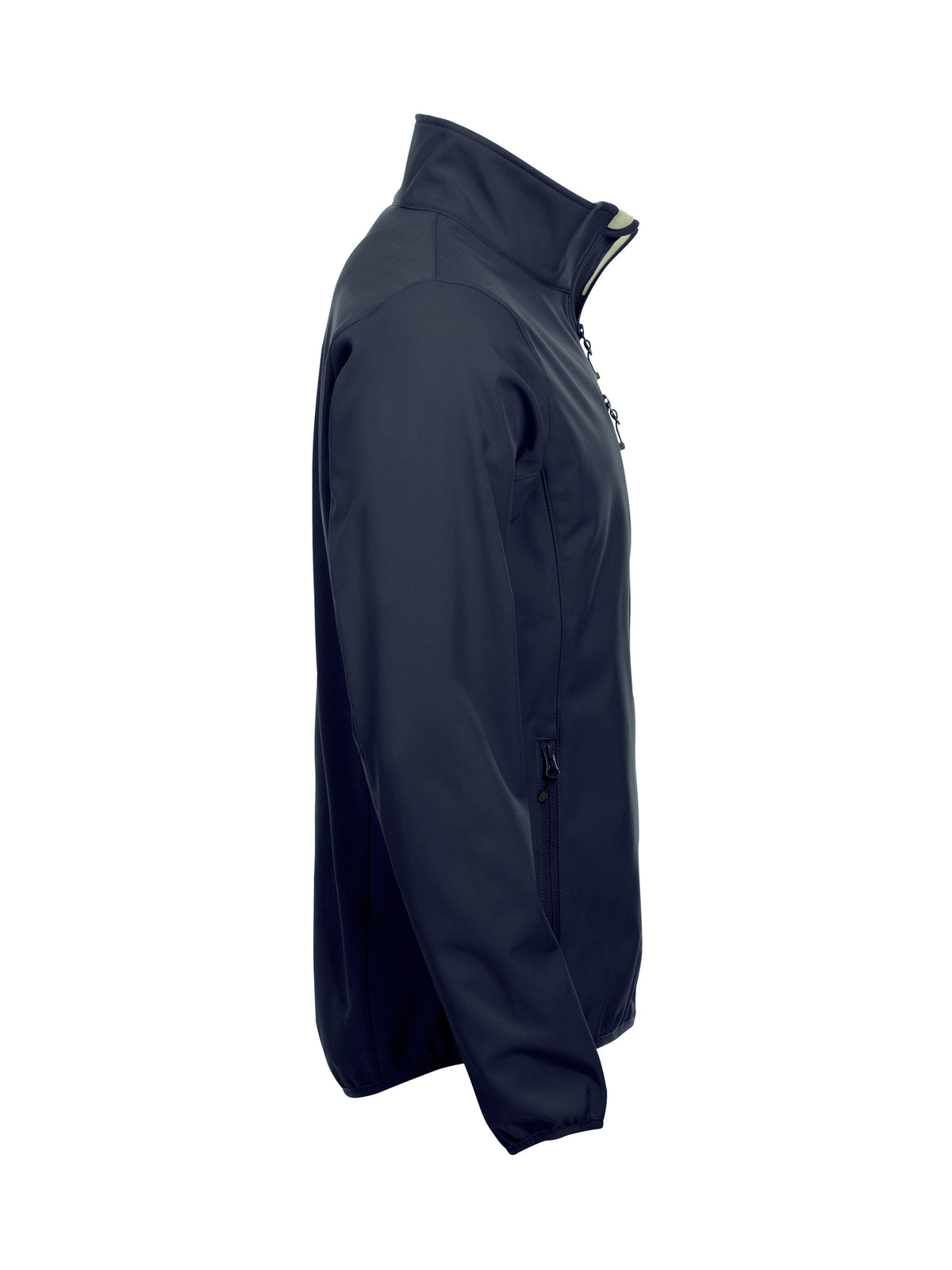 Clique Basic Softshell Jacket – Mørk marineblå – høyre side
