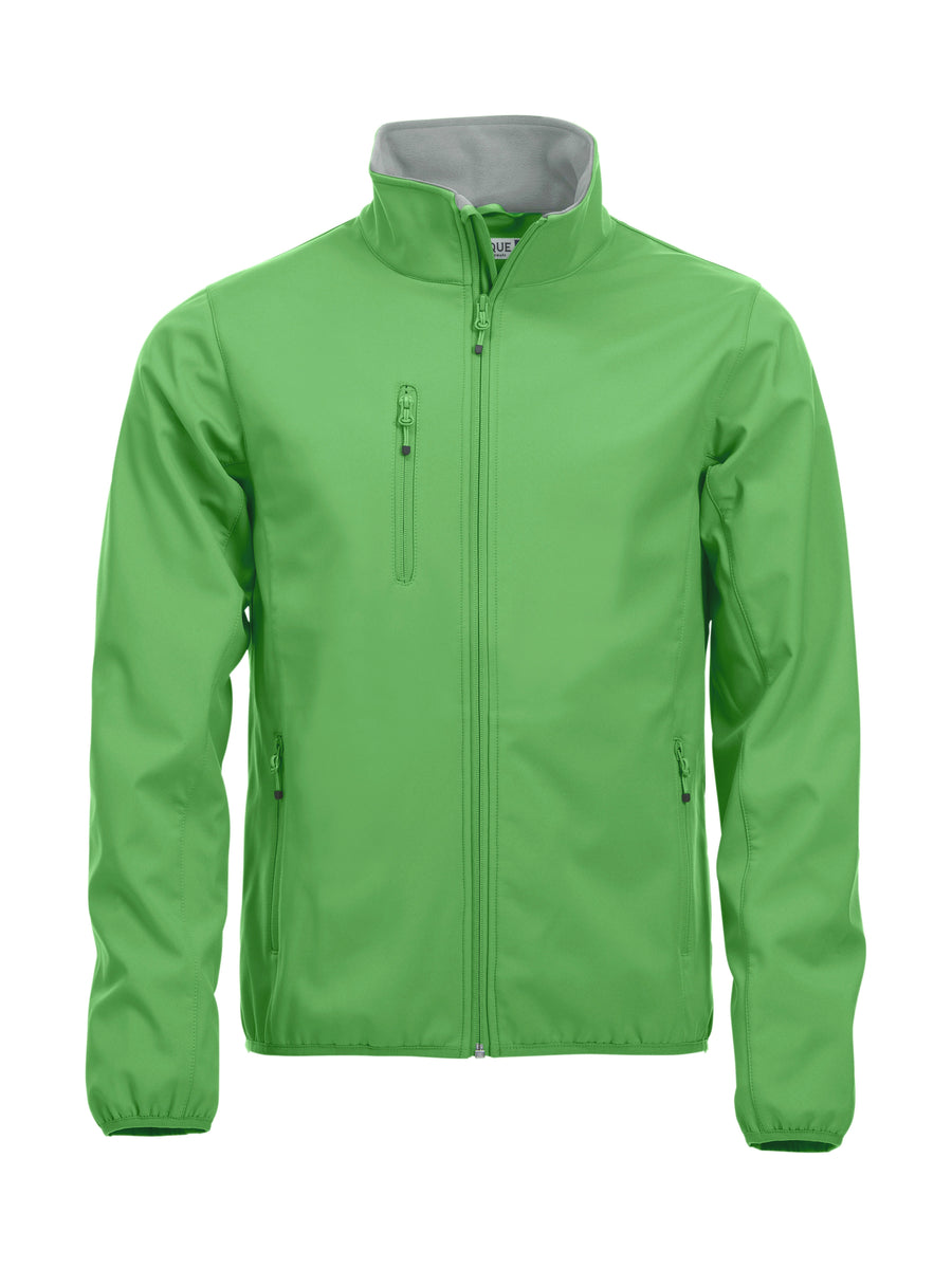 Clique Basic Softshell Jacket – Eplegrønn – forside