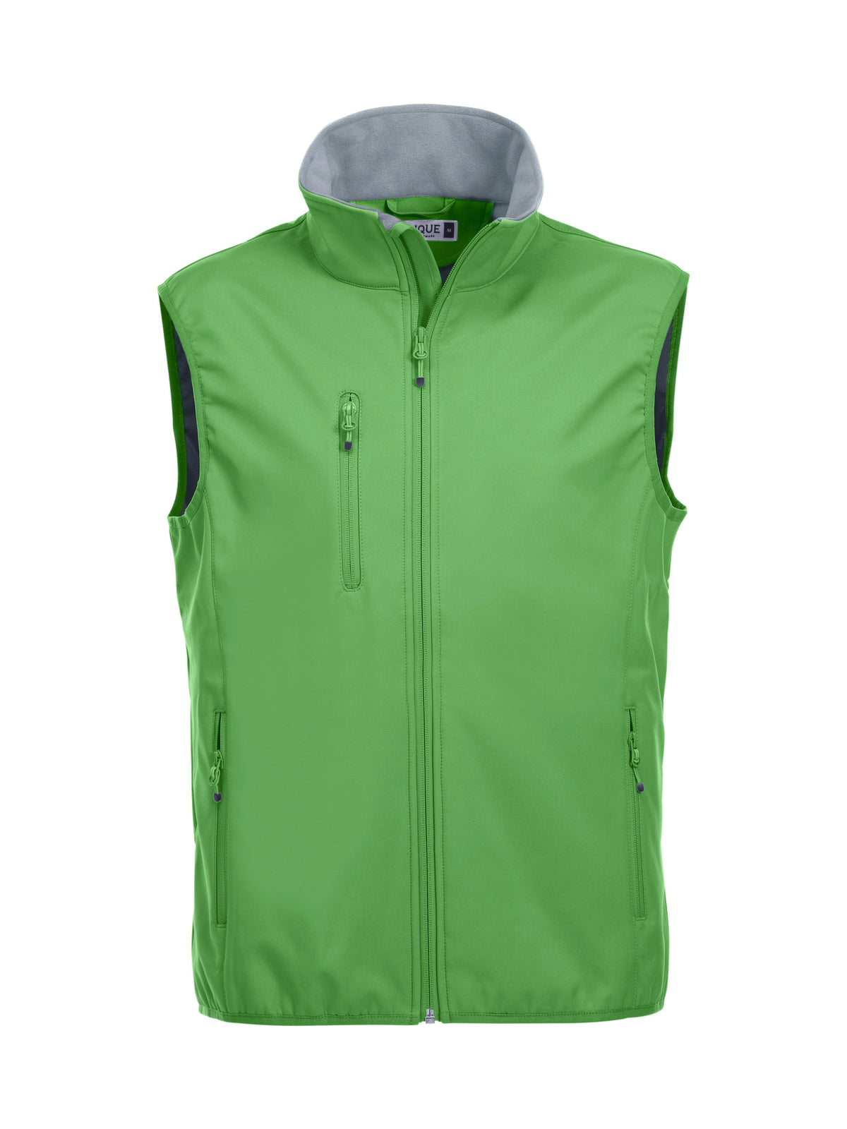 Clique Basic Softshell Vest – Eplegrønn – forside