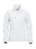 Clique Basic Softshell Jacket – dame – Hvit – forside