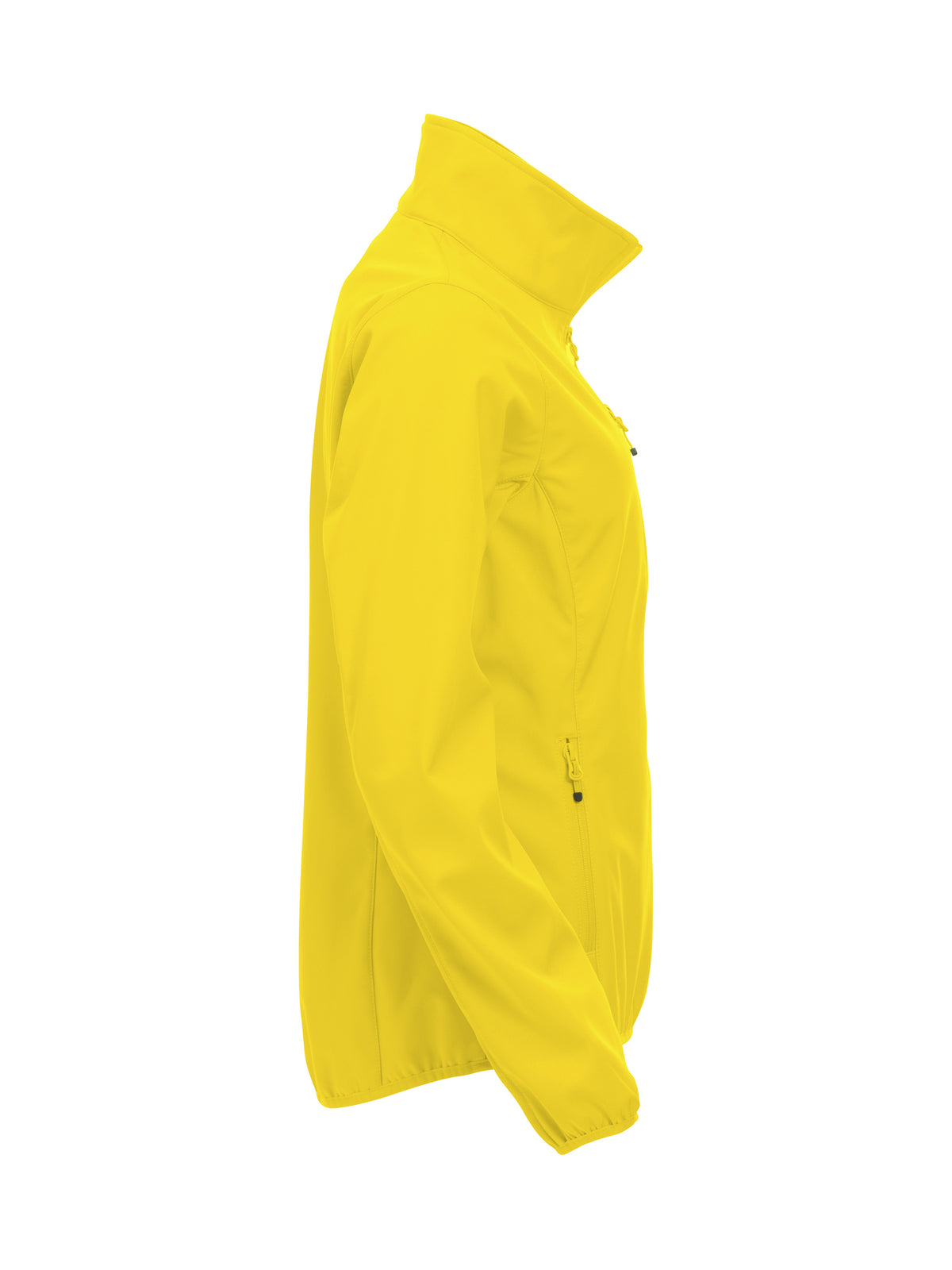 Clique Basic Softshell Jacket – dame – Sitrongul – høyre side