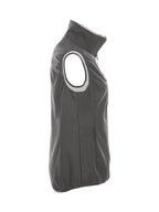 Clique Basic Softshell Vest – dame – Pistol – venstre side