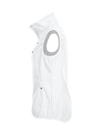 Clique Basic Softshell Vest – dame – Hvit – venstre side
