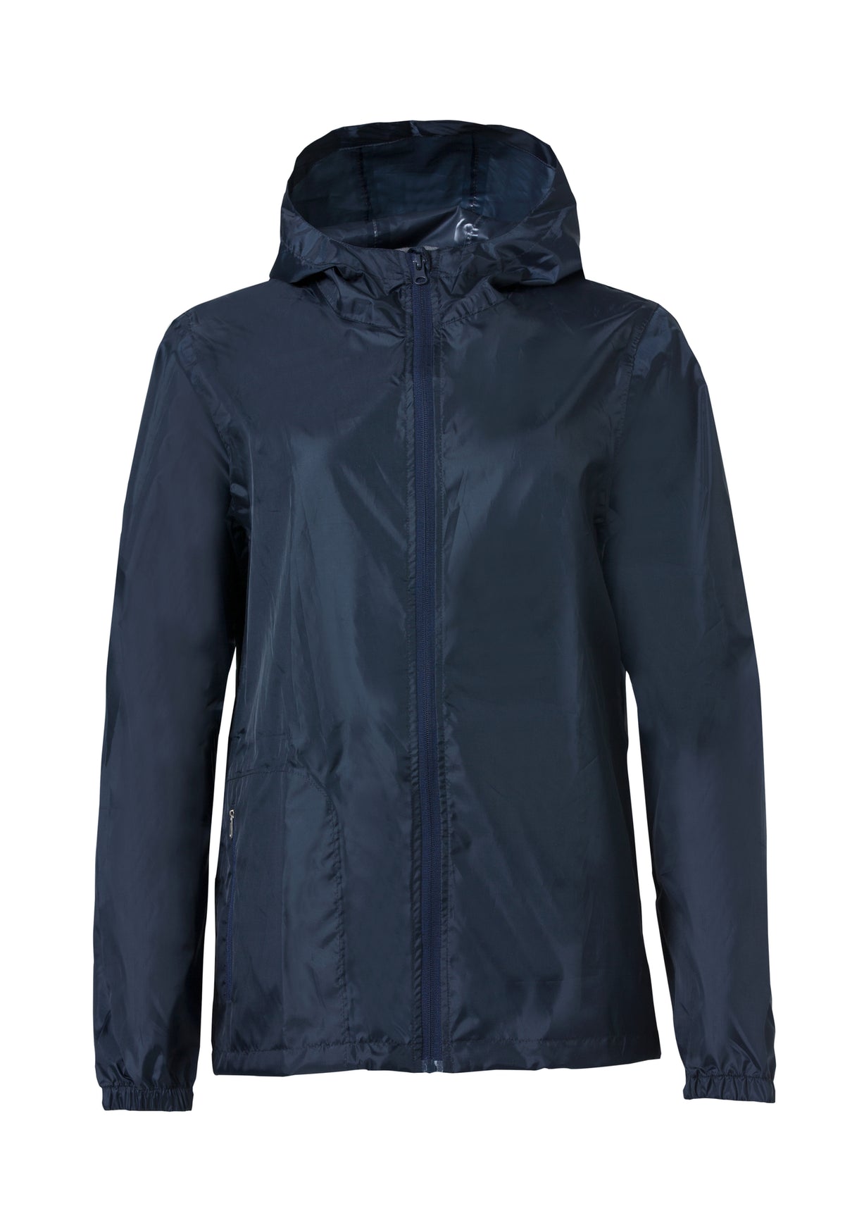 Clique Basic Rain Jacket – Mørk marineblå – forside