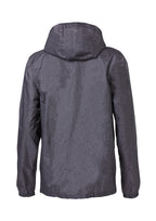 Clique Basic Rain Jacket – Antrasittmelert – bakside