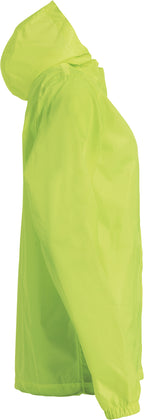 Clique Basic Rain Jacket – Signalgul – høyre side