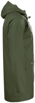 Clique Classic Rain Jacket – Jegergrønn – høyre side