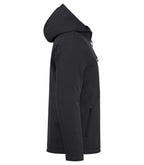 Clique Padded Hoody Softshell – Svart – høyre side