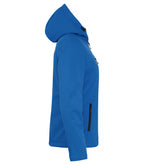 Clique Padded Hoody Softshell – dame – Kongeblå – høyre side