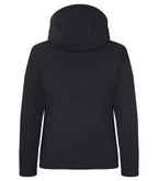 Clique Padded Hoody Softshell – dame – Svart – bakside