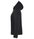 Clique Padded Hoody Softshell – dame – Svart – venstre side