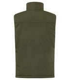 Clique Padded Softshell Vest – Tåkegrønn – bakside