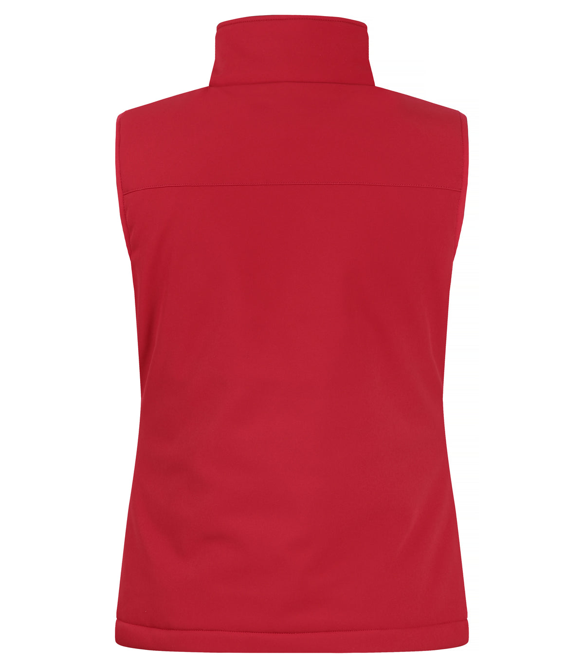 Clique Padded Softshell Vest – dame – Rød – bakside