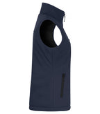 Clique Padded Softshell Vest – dame – Mørk marineblå – høyre side