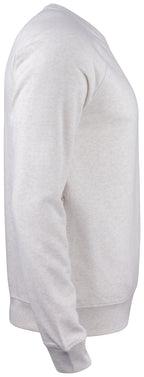Clique Premium OC Roundneck – Naturmelert – høyre side