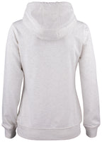 Clique Premium OC Hoody – dame – Naturmelert – bakside