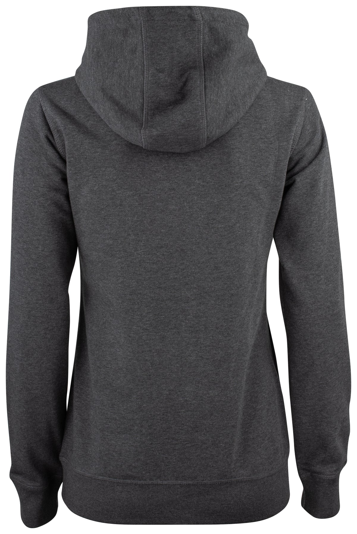 Clique Premium OC Hoody – dame – Antrasittmelert – bakside