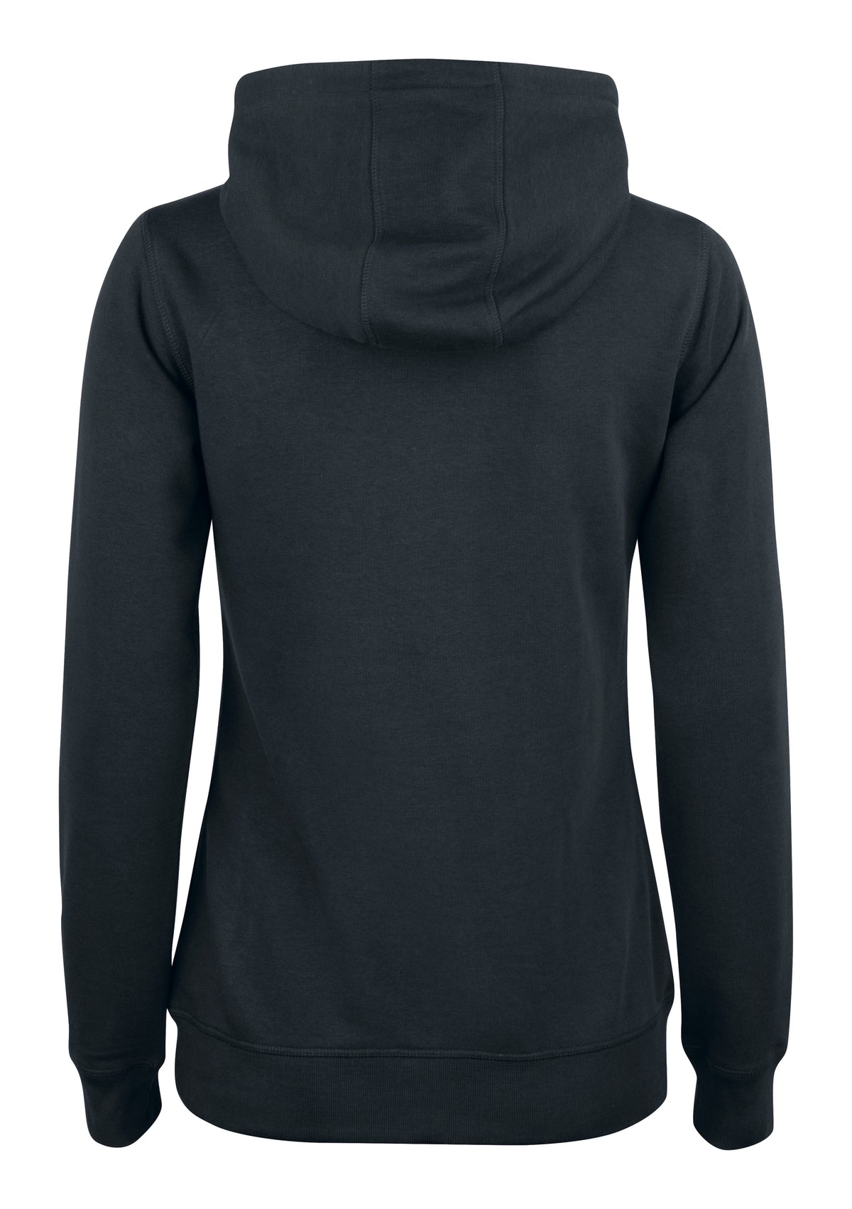 Clique Premium OC Hoody – dame – Svart – bakside