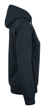 Clique Premium OC Hoody – dame – Svart – høyre side