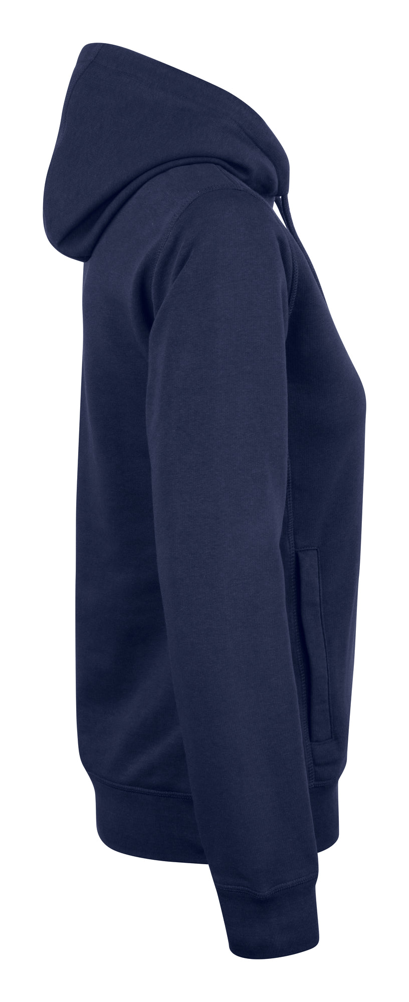 Clique Premium OC Hoody – dame – Mørk marineblå – høyre side
