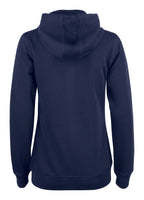 Clique Premium OC Hoody Full Zip – dame – Mørk marineblå – bakside