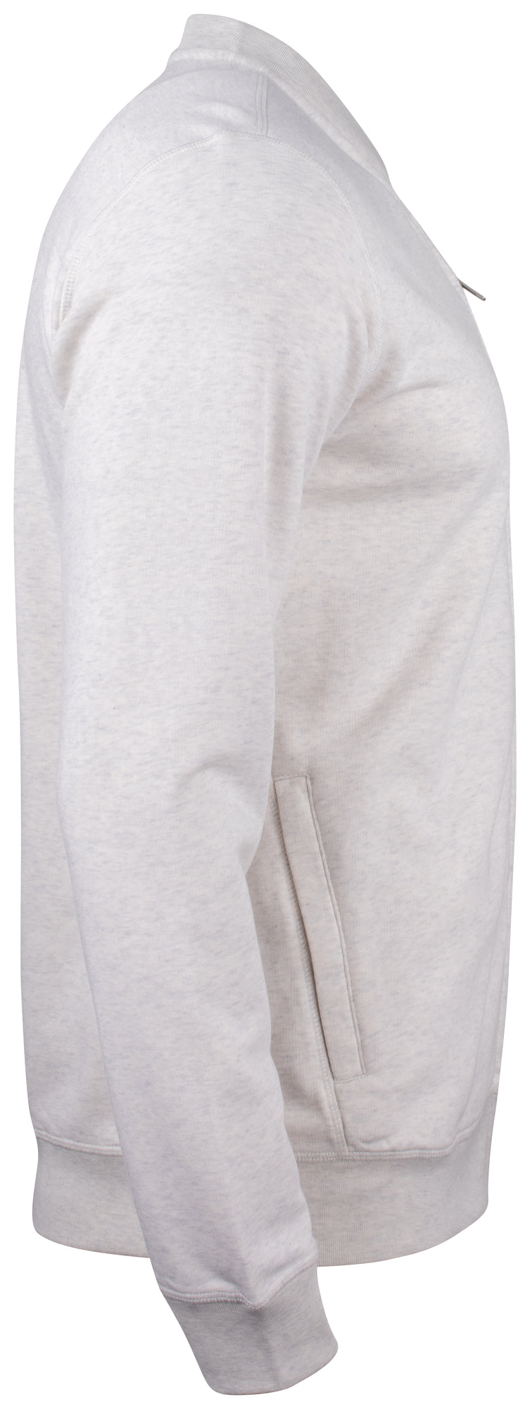 Clique Premium OC Cardigan – Naturmelert – høyre side