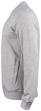 Clique Premium OC Cardigan – Gråmelert – venstre side