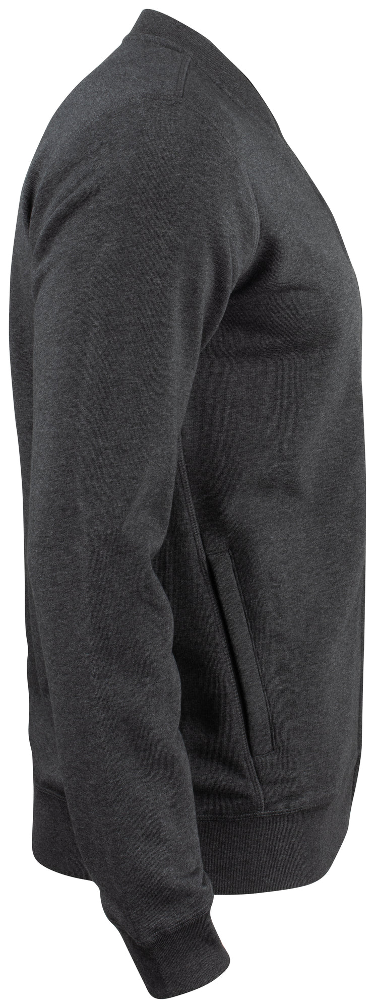 Clique Premium OC Cardigan – Antrasittmelert – høyre side
