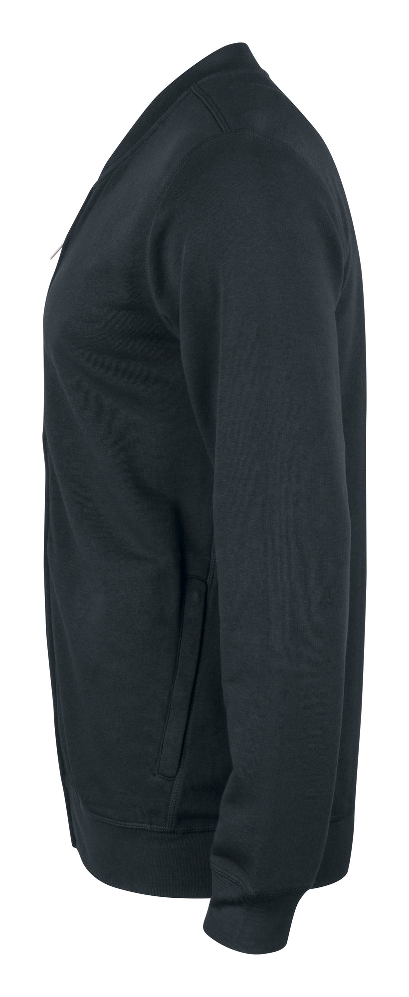 Clique Premium OC Cardigan – Svart – venstre side