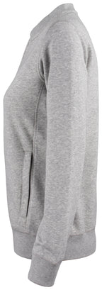 Clique Premium OC Cardigan – dame – Gråmelert – venstre side
