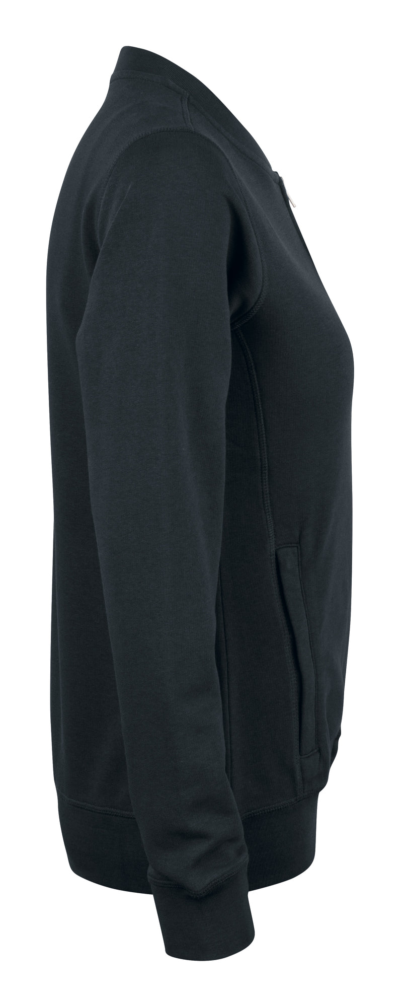 Clique Premium OC Cardigan – dame – Svart – høyre side
