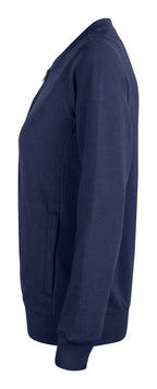 Clique Premium OC Cardigan – dame – Mørk marineblå – venstre side