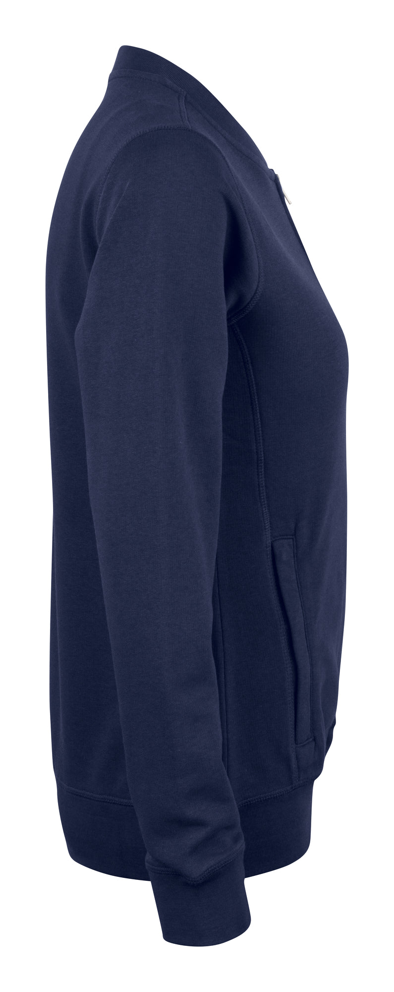Clique Premium OC Cardigan – dame – Mørk marineblå – høyre side