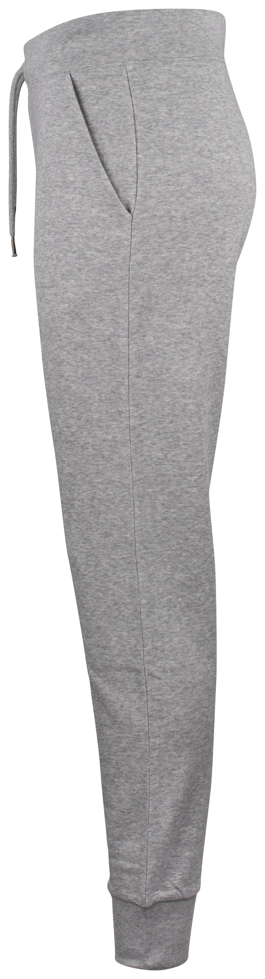 Clique Premium OC Pants – dame – Gråmelert – venstre side