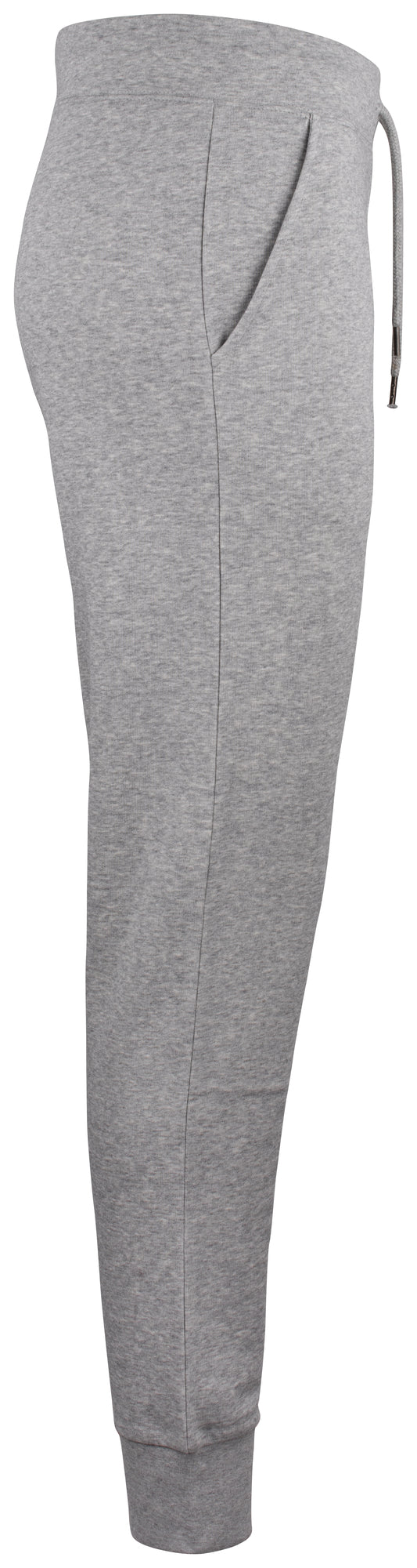 Clique Premium OC Pants – dame – Gråmelert – høyre side