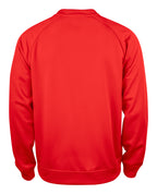 Clique Basic Active Roundneck – Rød – bakside