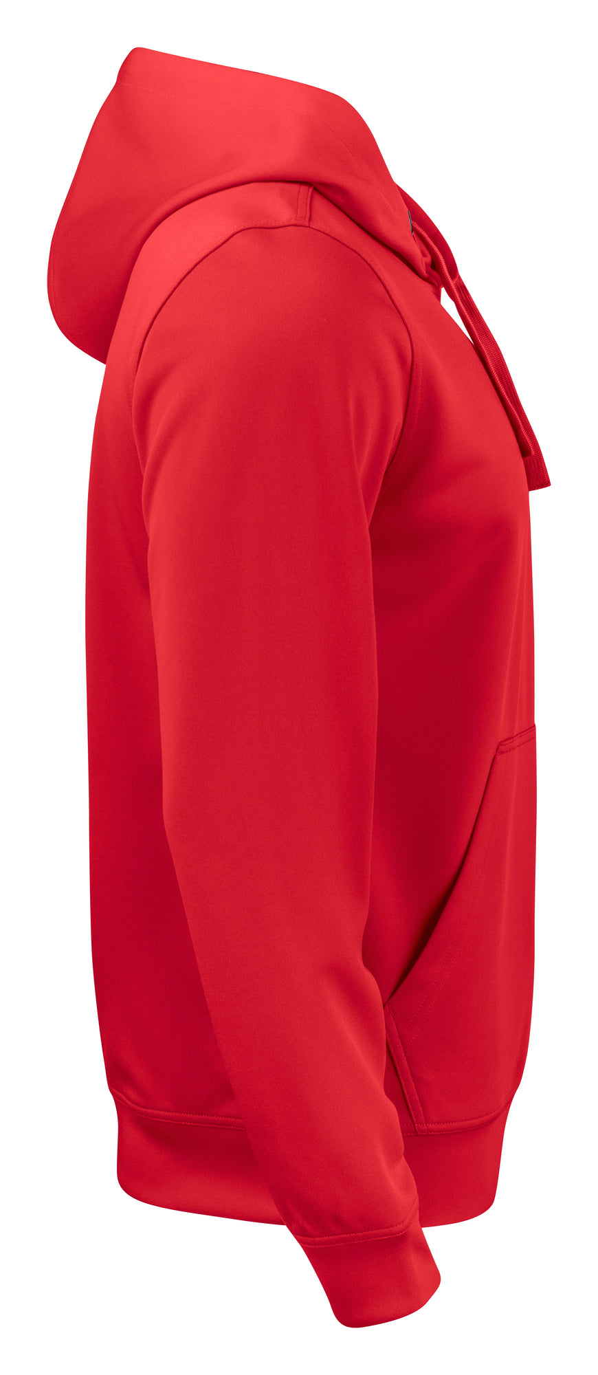 Clique Basic Active Hoody – Rød – høyre side