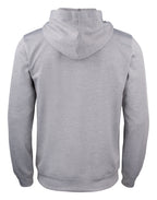 Clique Basic Active Hoody – Gråmelert – bakside