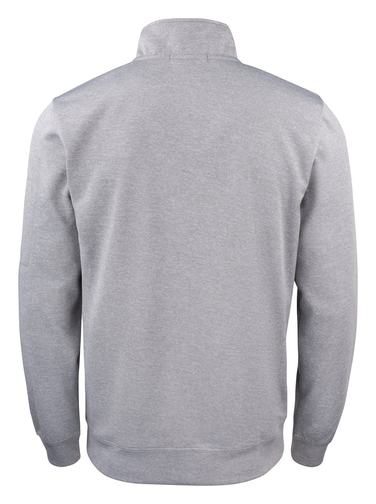 Clique Basic Active Half Zip – Gråmelert – bakside