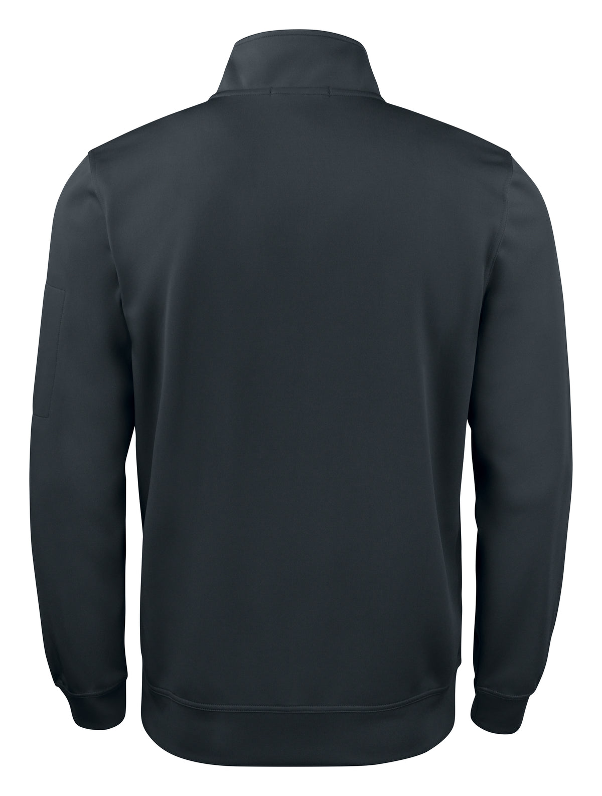 Clique Basic Active Half Zip – Svart – bakside