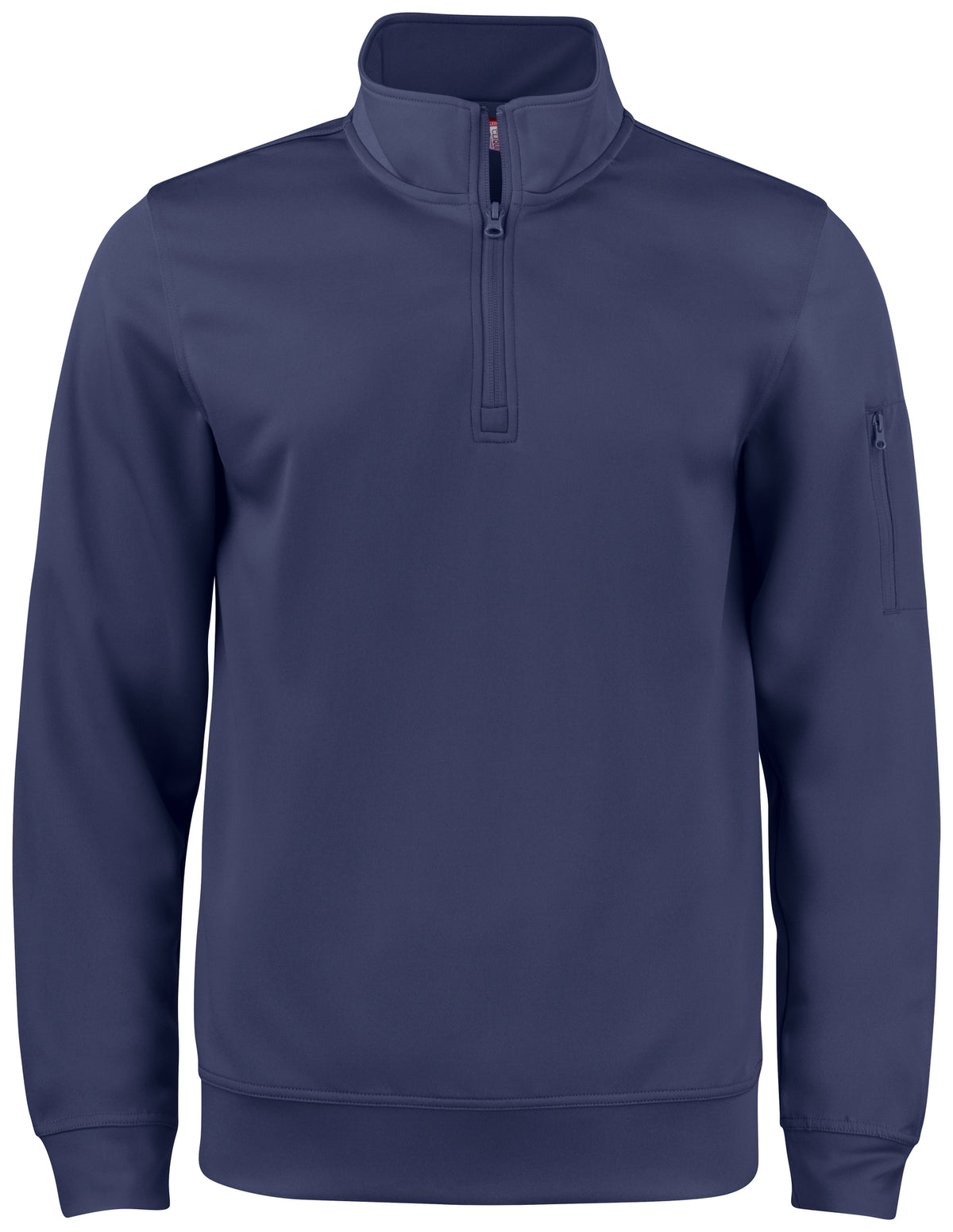 Clique Basic Active Half Zip – Mørk marineblå – forside