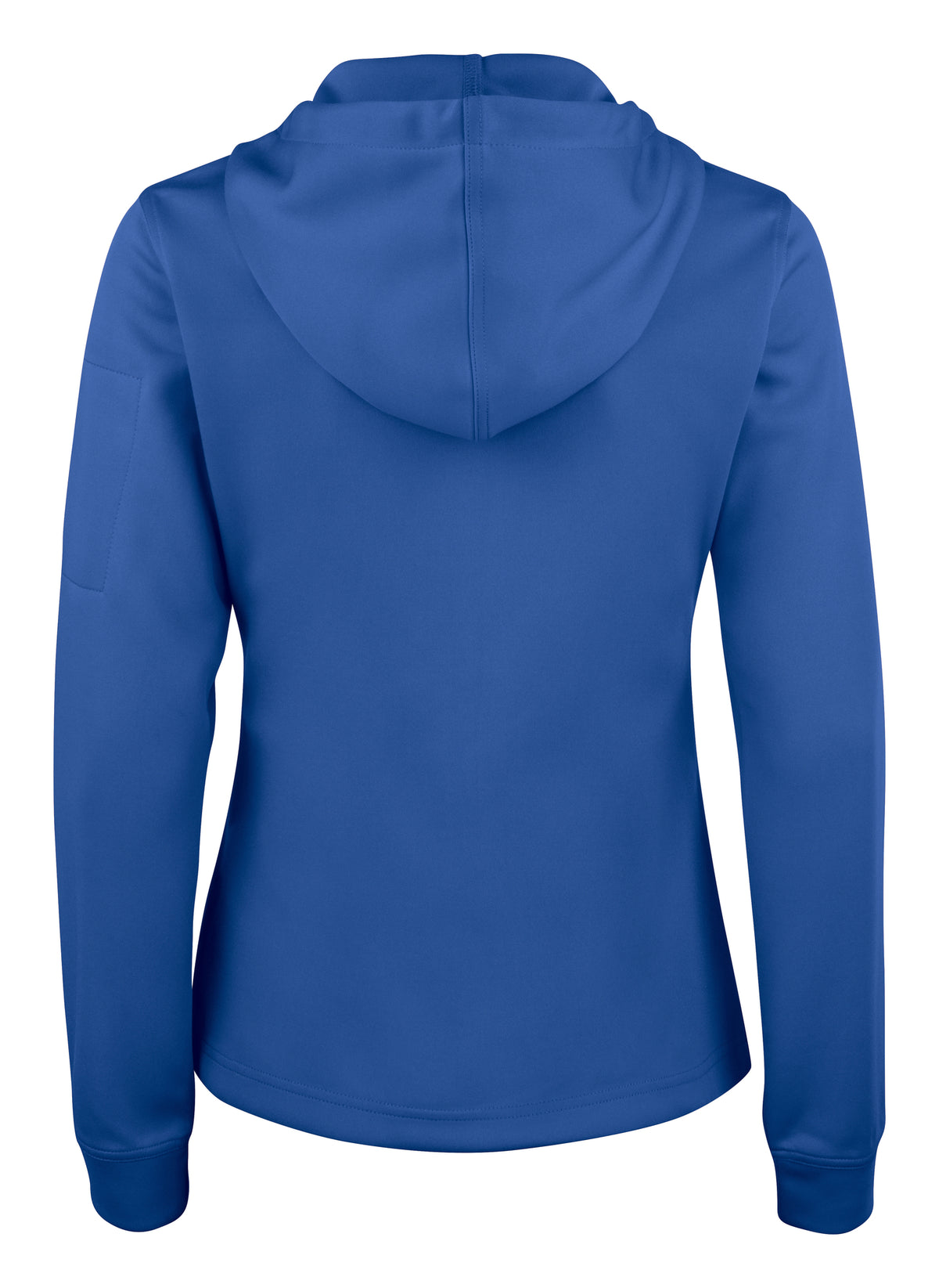 Clique Basic Active Hoody Full Zip – dame – Kongeblå – bakside