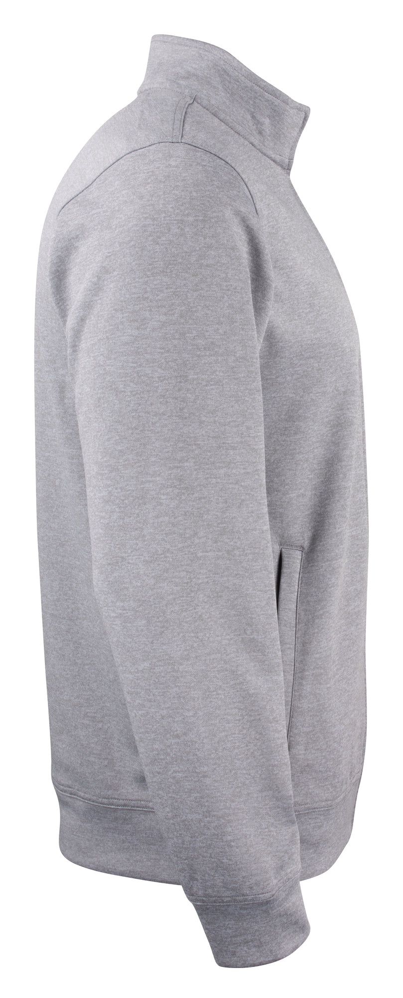 Clique Basic Active Cardigan – Gråmelert – høyre side