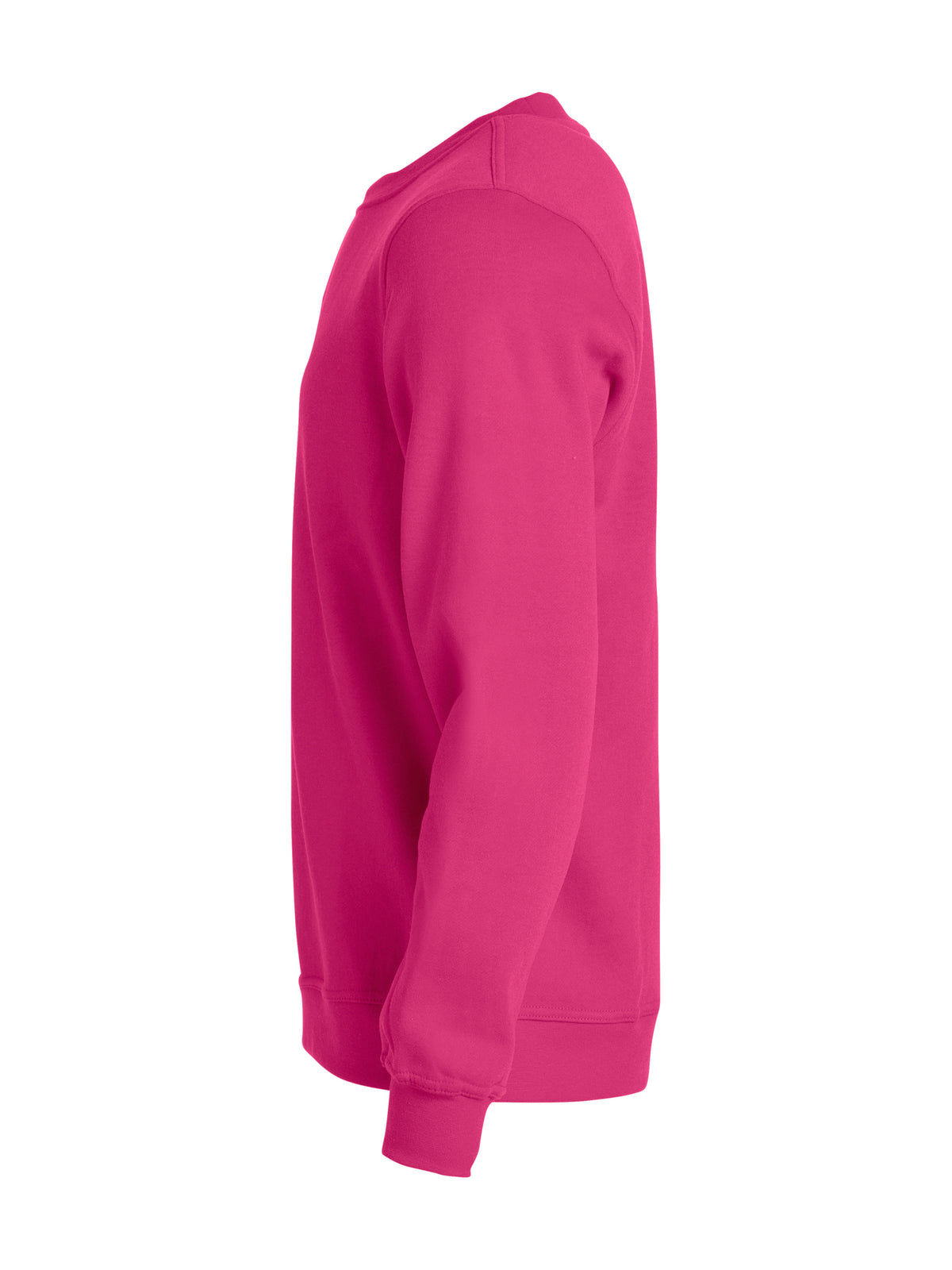 Clique Basic Roundneck – junior – Cerise – venstre side