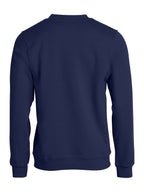 Clique Basic Roundneck – junior – Mørk marineblå – bakside
