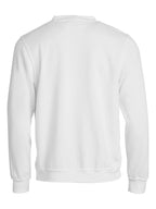 Clique Basic Roundneck – junior – Hvit – bakside