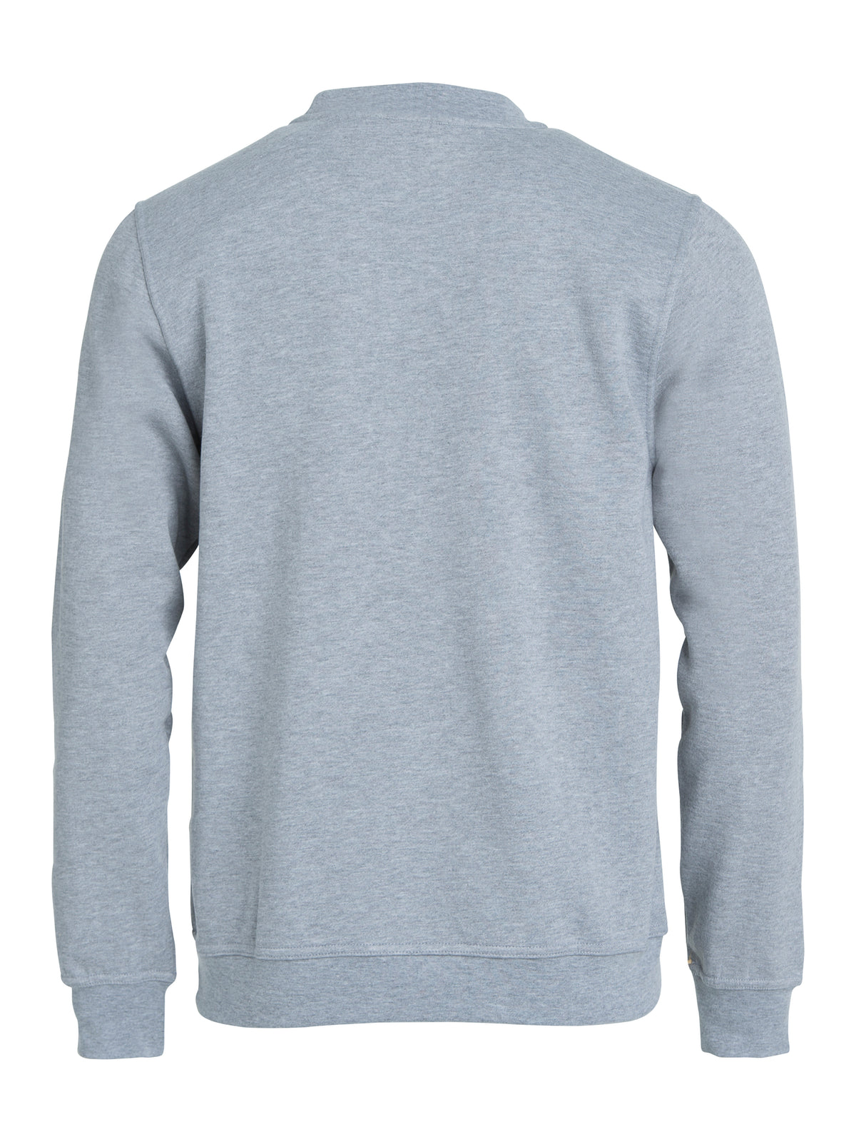 Clique Basic Roundneck – junior – Gråmelert – bakside