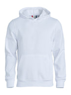 Clique Basic Hoody – junior – Hvit – forside
