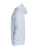 Clique Basic Hoody – junior – Hvit – venstre side