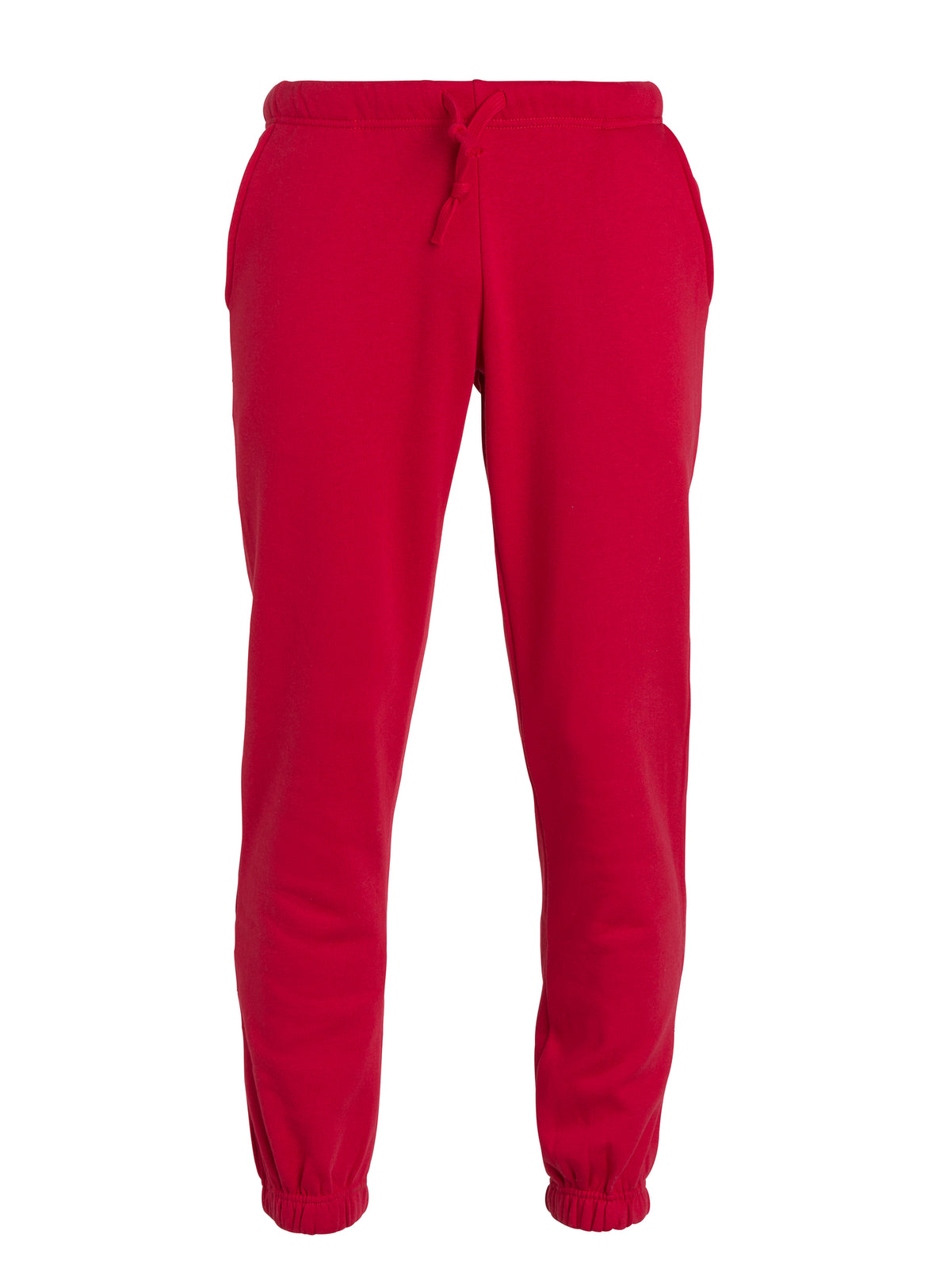 Clique Basic Pants – junior – Rød – forside